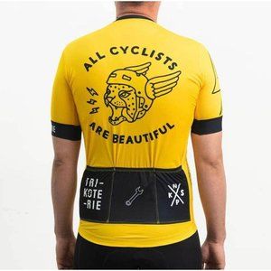 Cycling jersey Men - Trikoterie “All cyclists Are Beautiful”-Medium